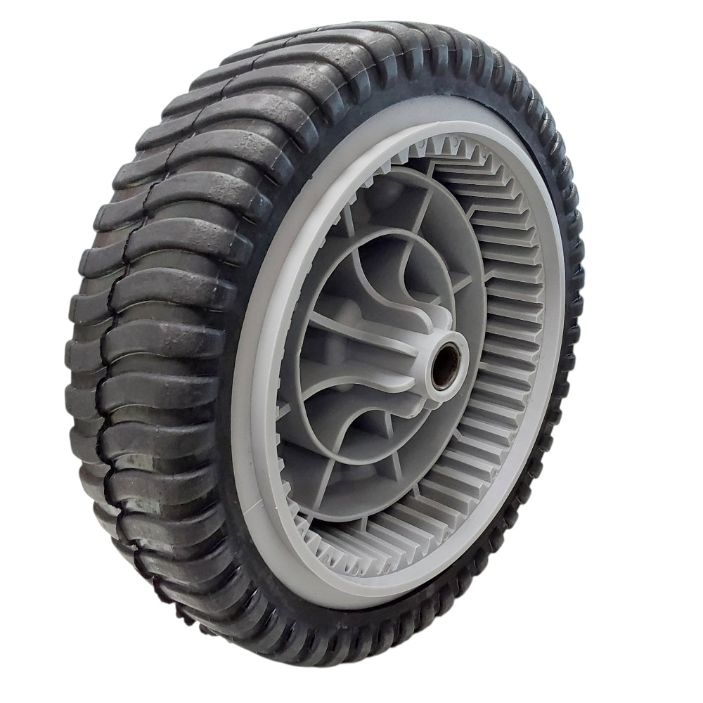 Rueda motriz delantera con engranaje gris para cortacésped de empuje, pieza probada, compatible con MTD 734-04018C 734-04018B 734-04018A 734-04018 (paquete de 4)