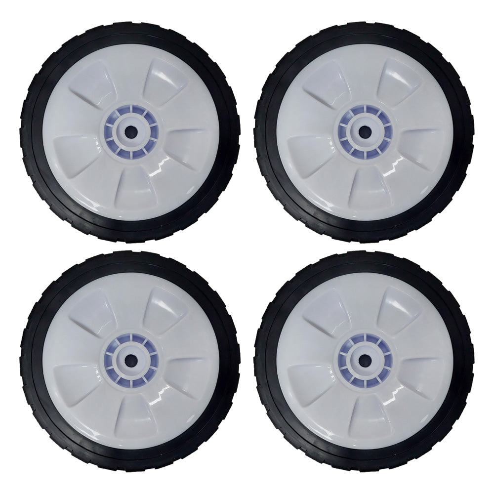 (4) Proven Part Lawn Mower Front Wheels For Honda 44710-VL0-L02ZB 44710-VG3-010 White Color