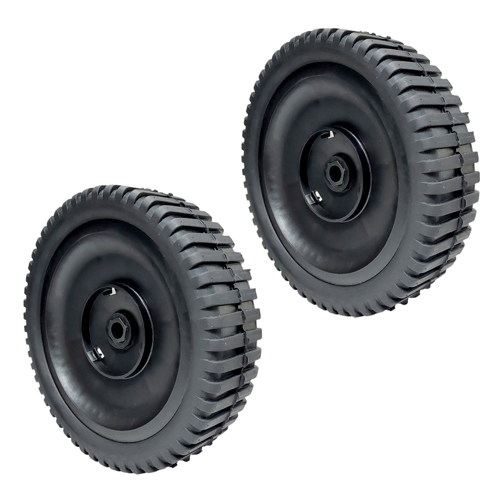 (2) Lawn Mower Front Drive Wheels For Craftsman 180767 701575 150340 700783