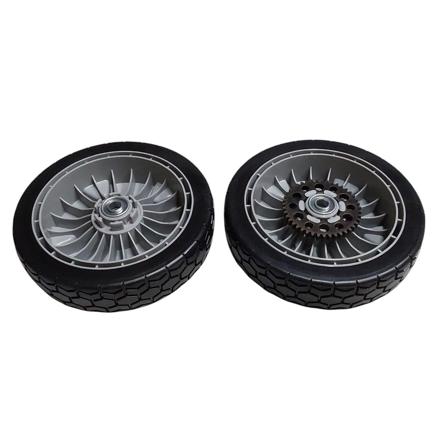 Proven Part 2-Front 2-Rear 9" Wheels For Honda HRX217 Fits 44710-VH7-010ZA 42710-VH7-010ZA