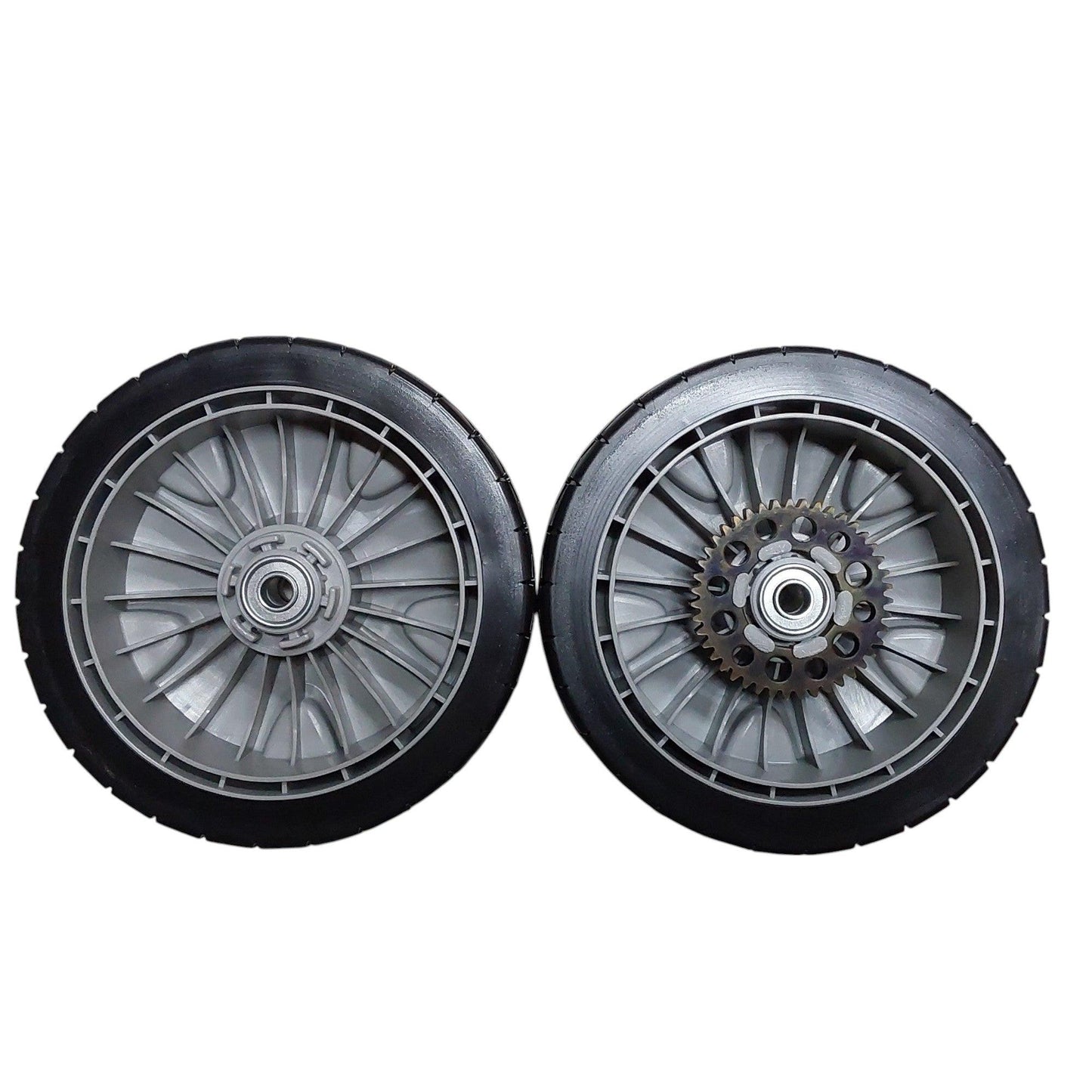 Proven Part 2-Front 2-Rear 9" Wheels For Honda HRX217 Fits 44710-VH7-010ZA 42710-VH7-010ZA