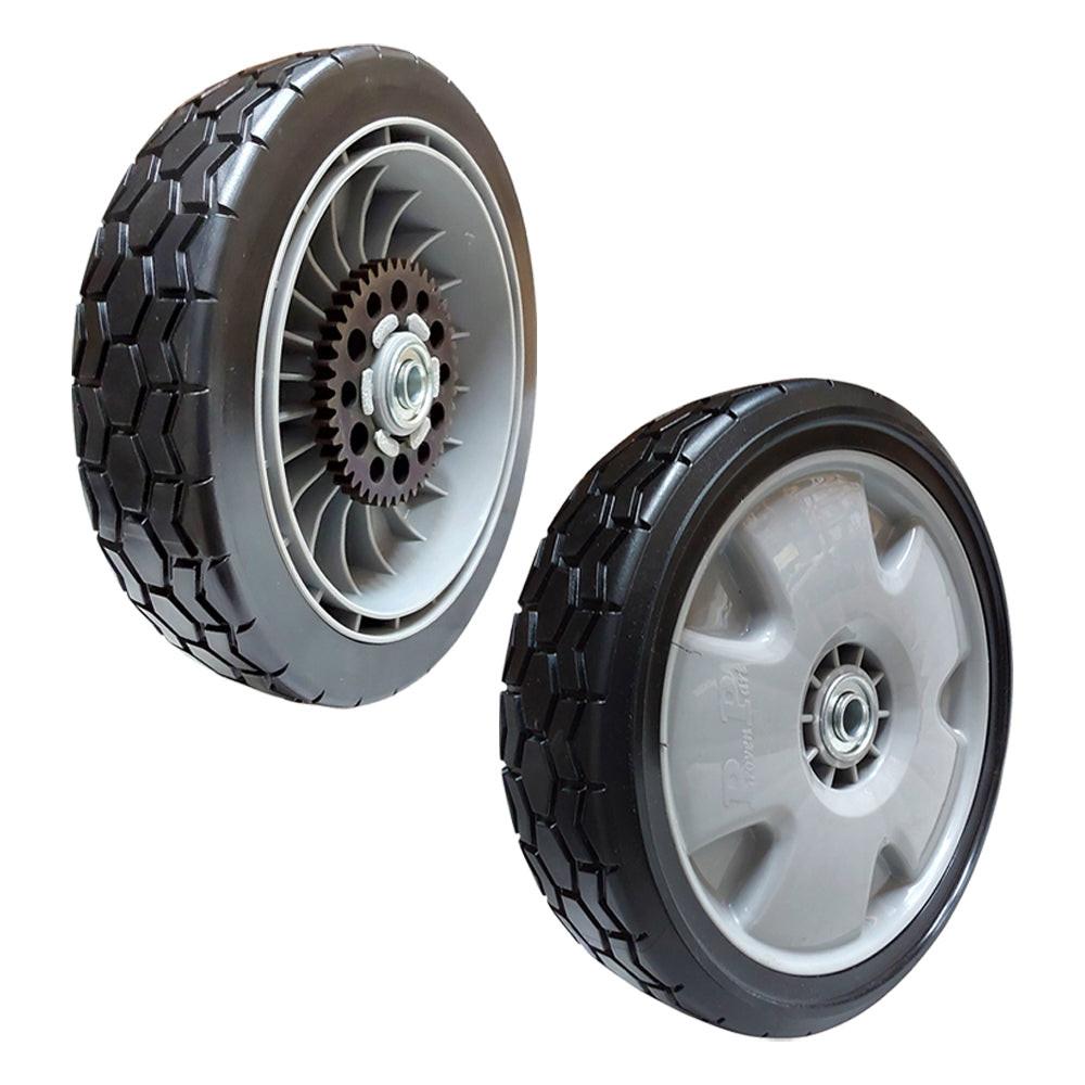 Proven Part 2-Front 2-Rear 9" Wheels For Honda HRX217 Fits 44710-VH7-010ZA 42710-VH7-010ZA