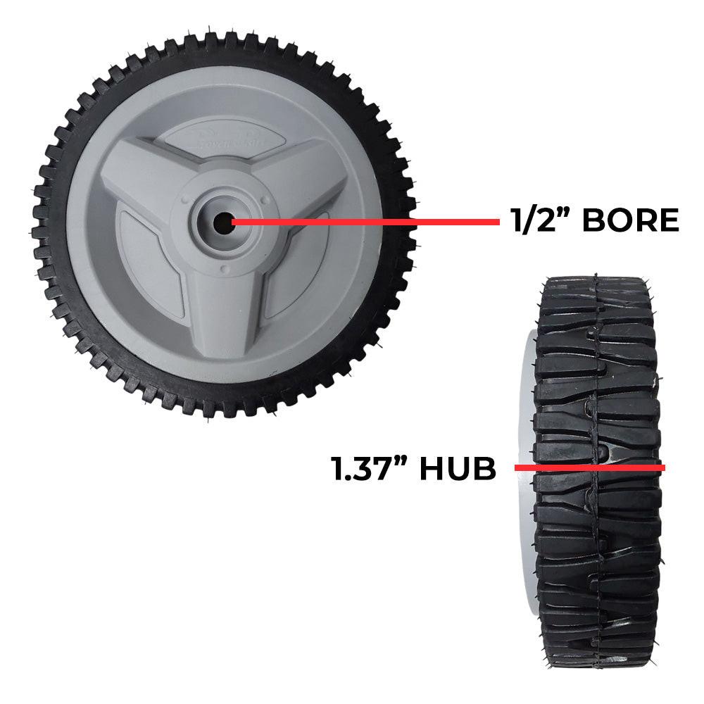 Proven Part 2 Drive Wheels Fit 532401274 For Husqvarna HU550F HU675FE XT721F