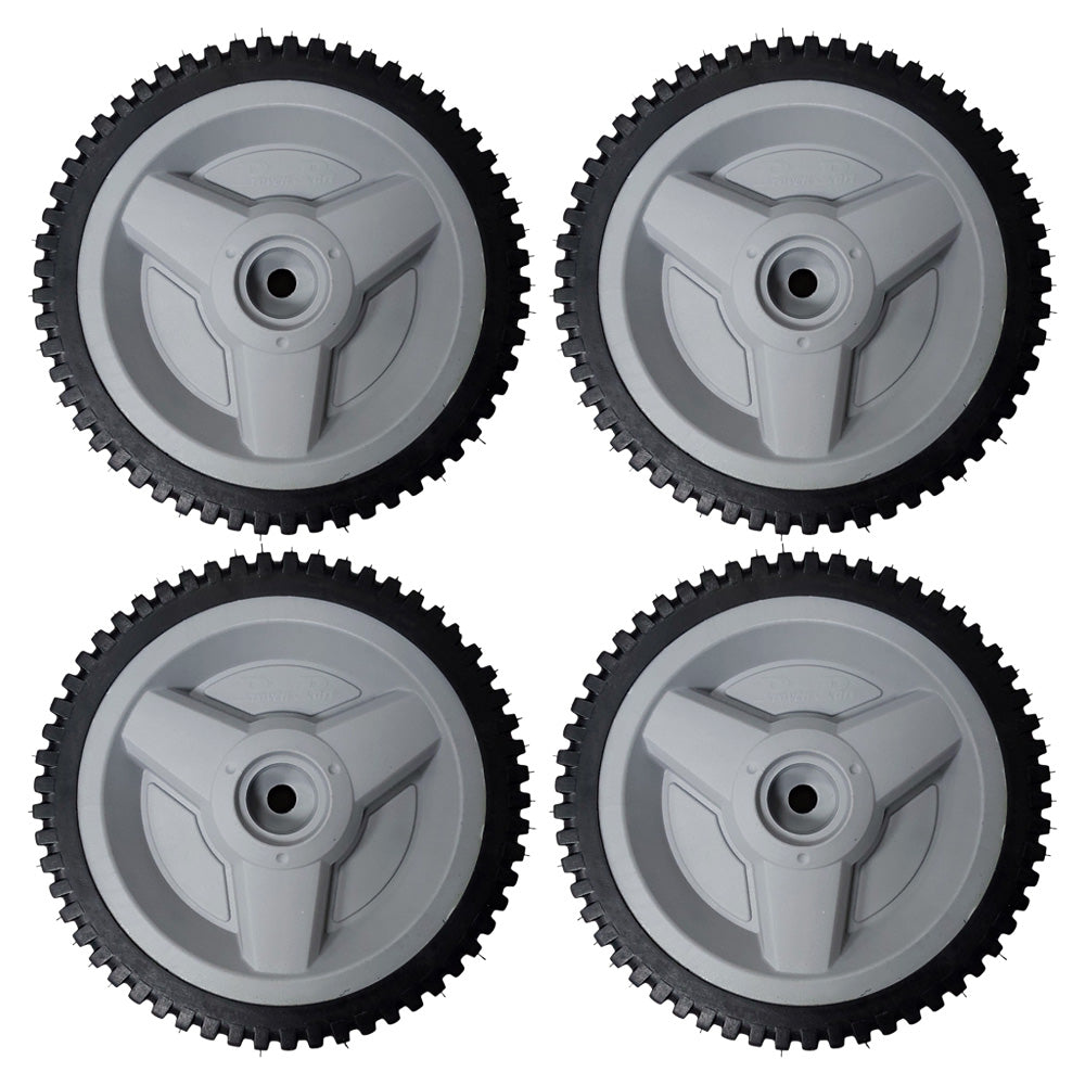 (4) Proven Part Drive Wheels For Husqvarna 5521 RS, 5521 RSX, XT721F Fits 532401274