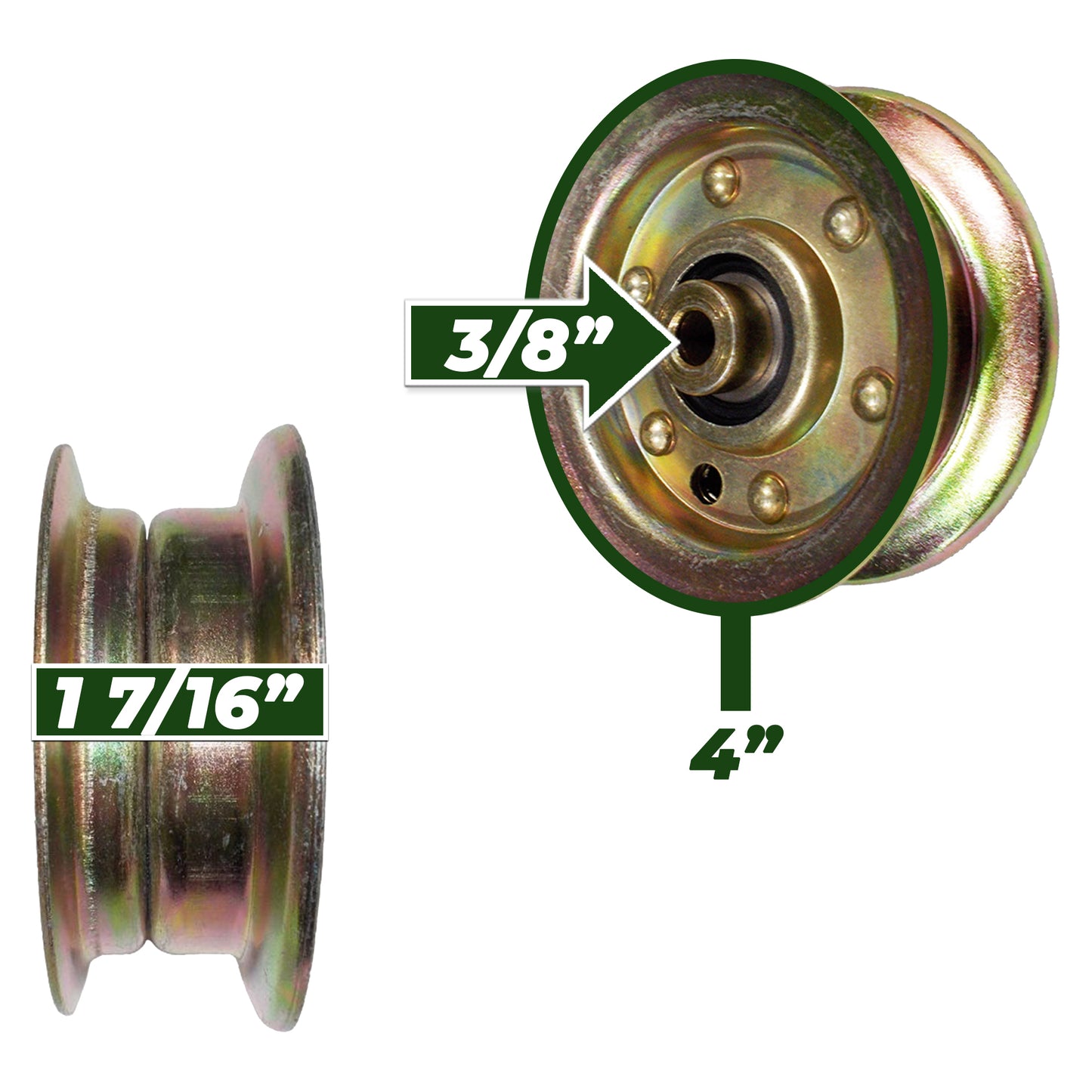 Proven Part 46" Deck Rebuild Kit Fits Husqvarna YTH21K46 532192870, 532405380, 532405143