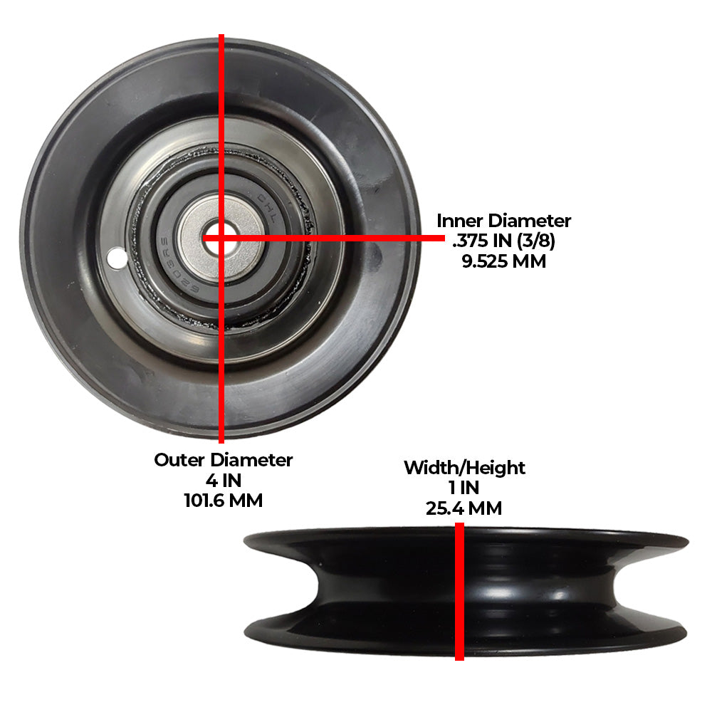 Proven Part V-Idler Pulley Fits John Deere AM106564 AM133756 AM33574 756-0487 PT8761 5869