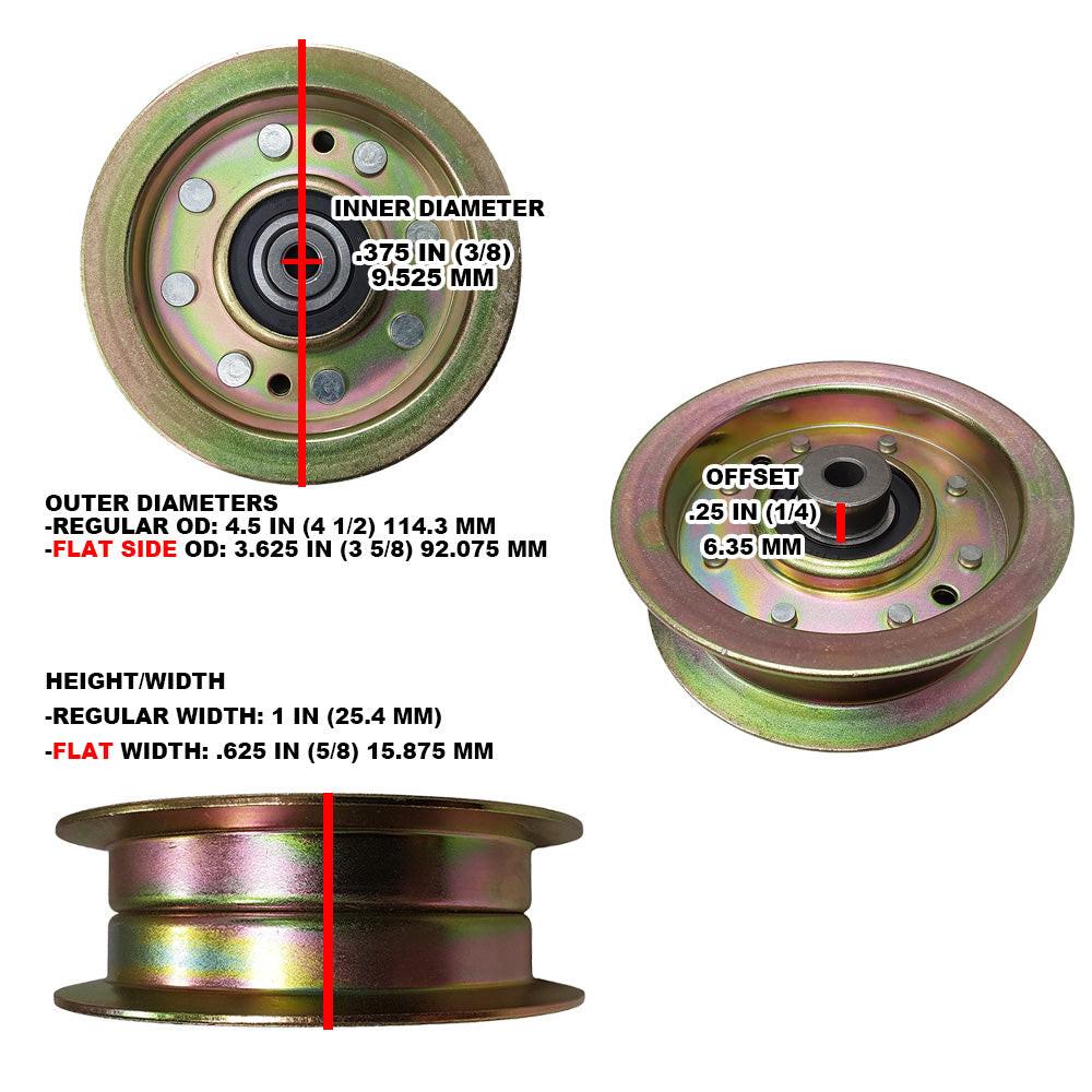 Proven Part Idler Pulley Fits Craftsman Fits Husq 175820 173901 539107620 532175820 11633