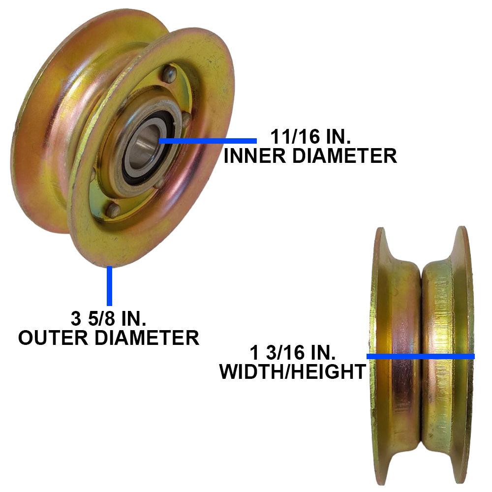 Proven Part Idler Pulley Rebuild Kit For GY20629 GY20110 GY20067 GY22172 78-118 78-133