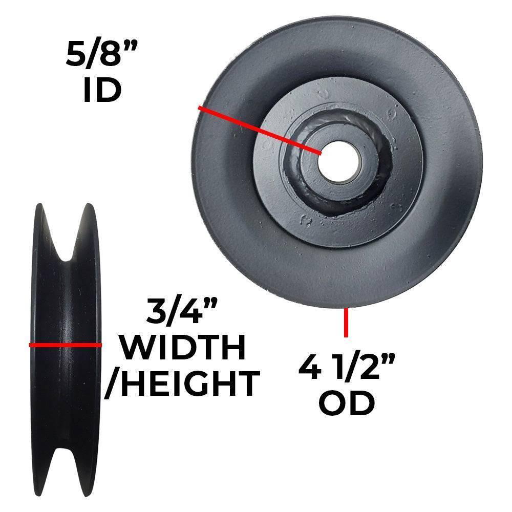 Proven Part 2-Spindle Pulley Fits Toro 34" 127-0098 74750 75730 75734 77301 TimeCutters.