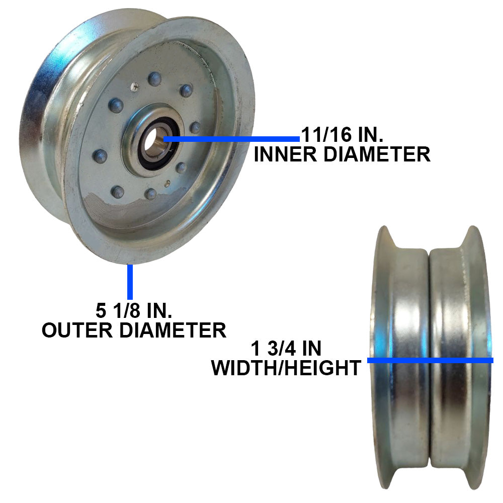 Proven Part 42" Mower Deck Rebuild Kit Fits Jd LA115 100 Series Spindles Blades 114