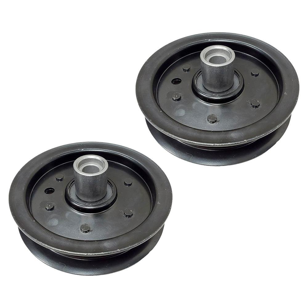 2x Proven Part Idler Pulleys Fit Hustler 604219 15211
