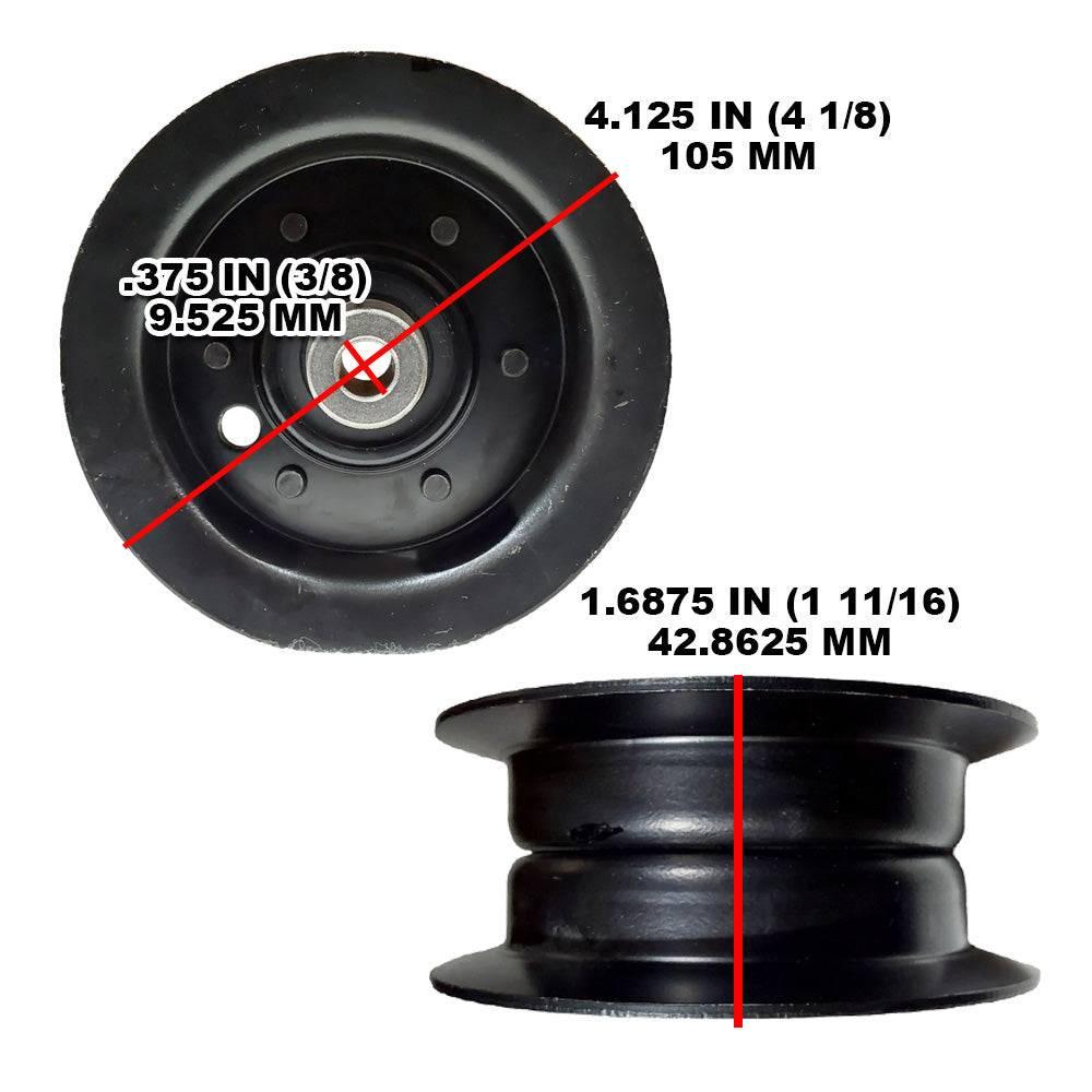 Proven Part Mower Deck Kit Pulleys Spindles Blades Belt Fit Toro 34"  117-7268 106-2175 110-6837-03 127-0098  Model 74750, 75734, 77301.