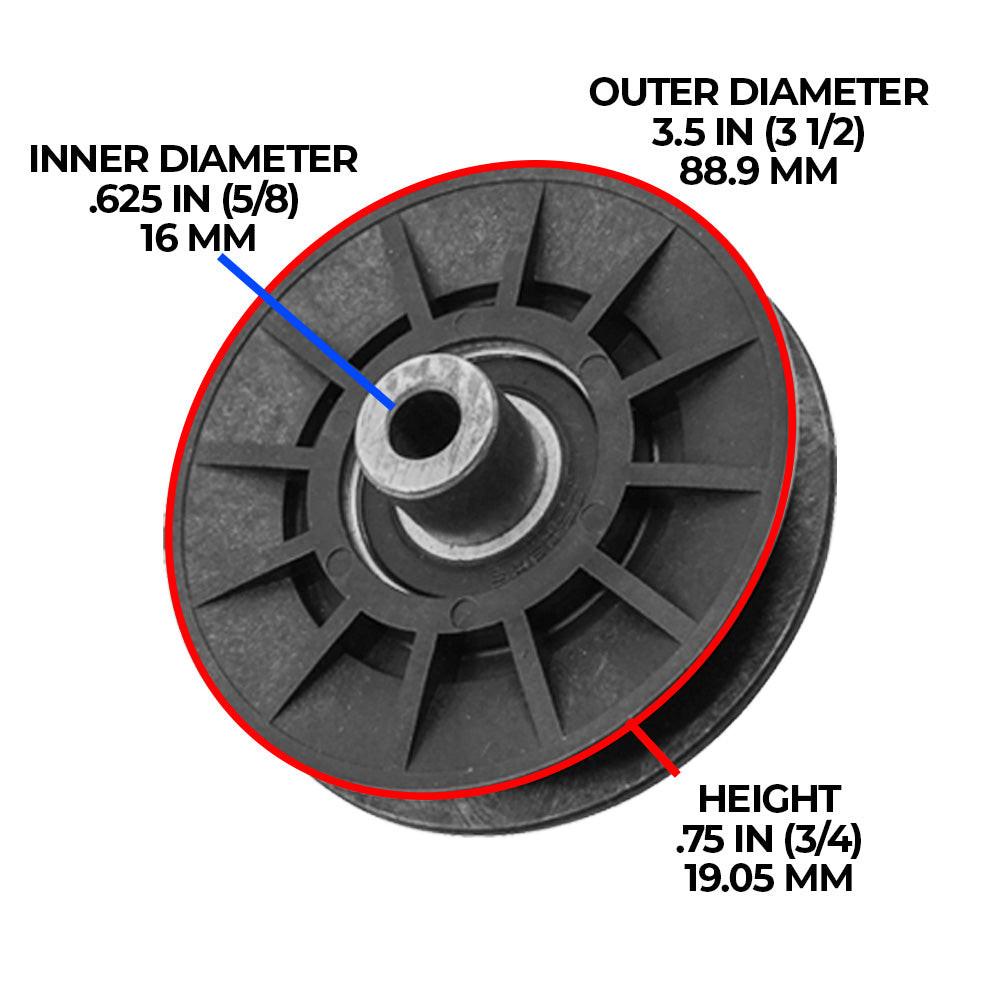 Proven Part New Idler Pulley Fits Husqvarna 194326 532194326 705079