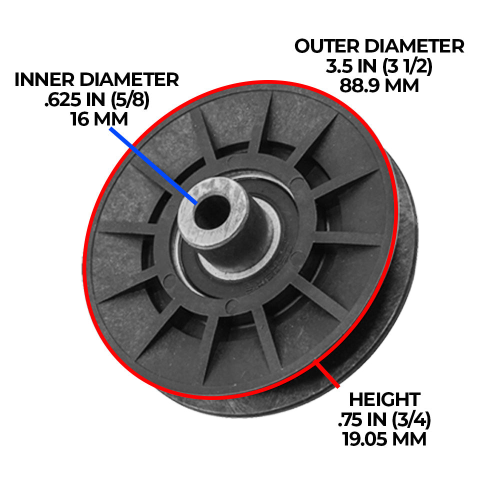 3 Drive Transmission Idler Pulley Belt For Husqvarna YTH24V48 YTH22V42 YTH2146