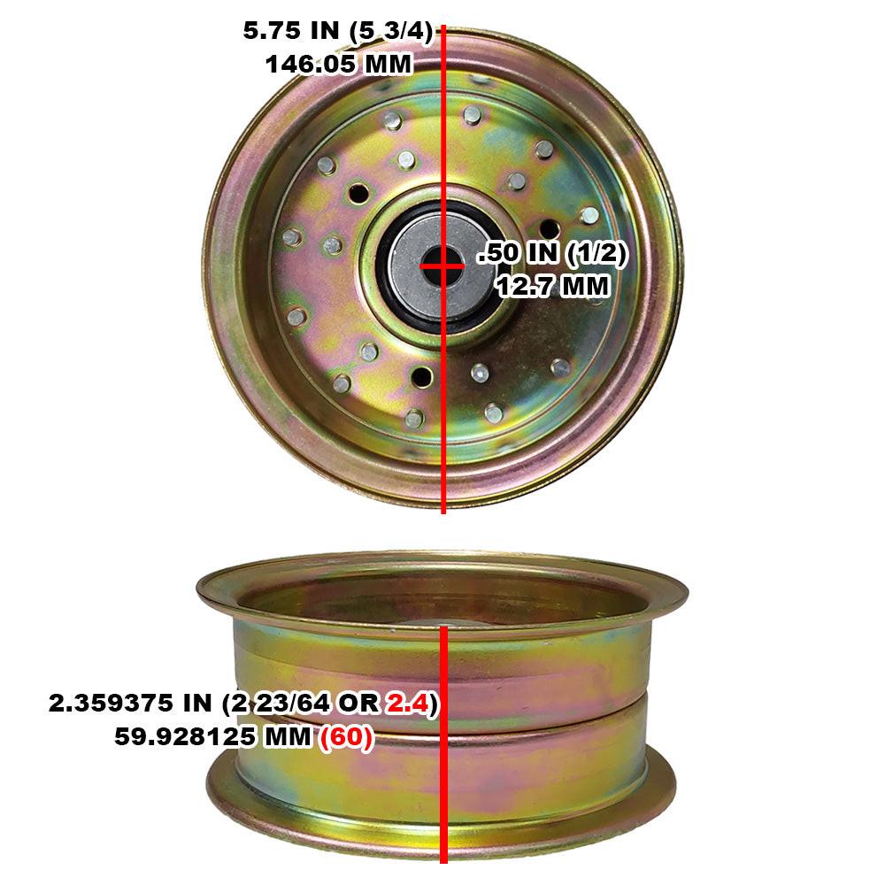 Proven Part Idler Pulley Fits Bad Boy ZT CZT Elite Outlaw 033-5001-00 033-5000-00