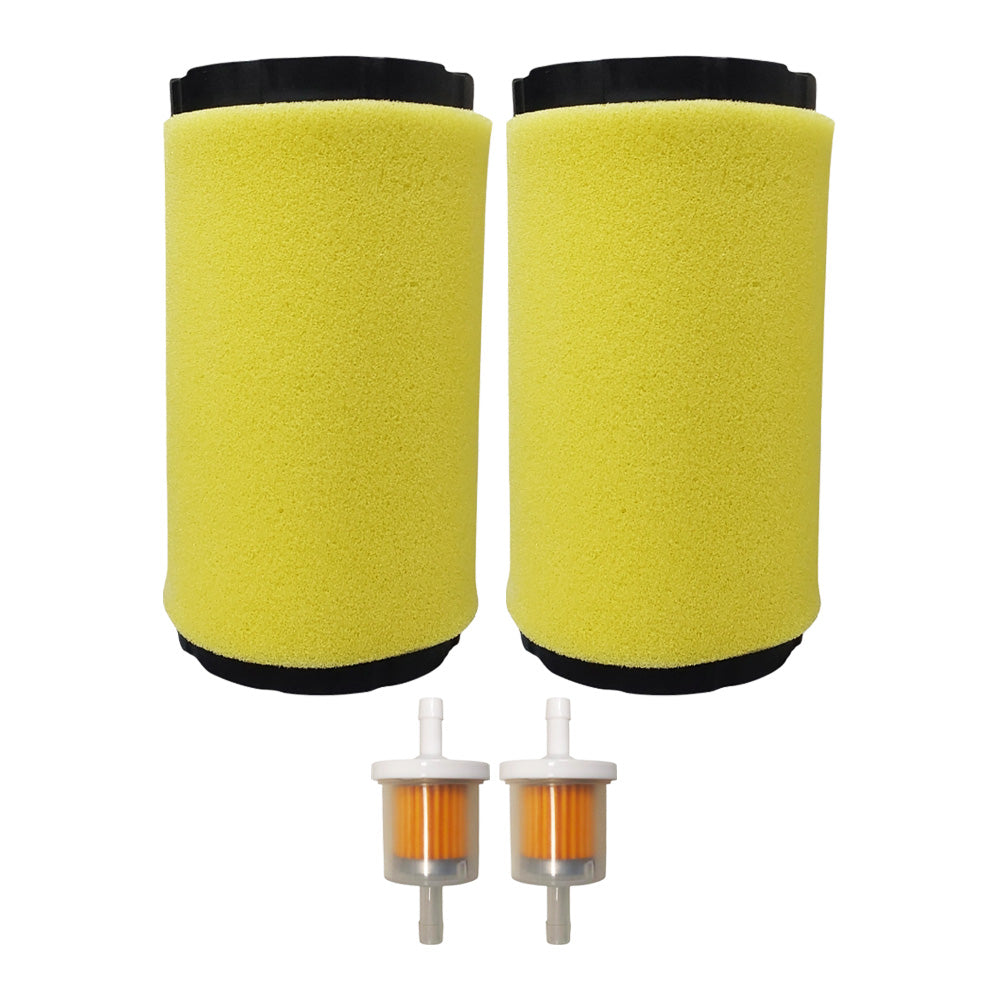 2PK Air Filter Fuel Filter For John Deere GY21055 MIU11511