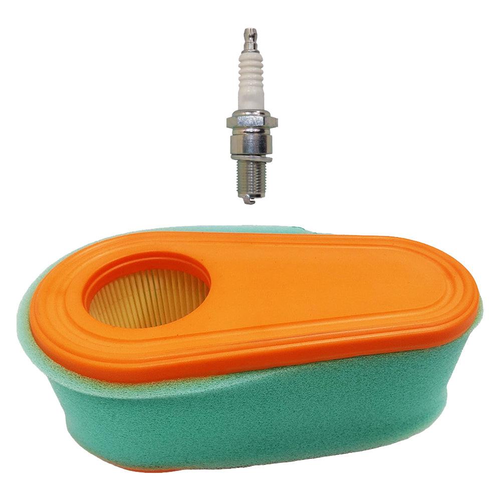 Filtro de aire de pieza probada compatible con combo de prefiltro Briggs &amp; Stratton 795066