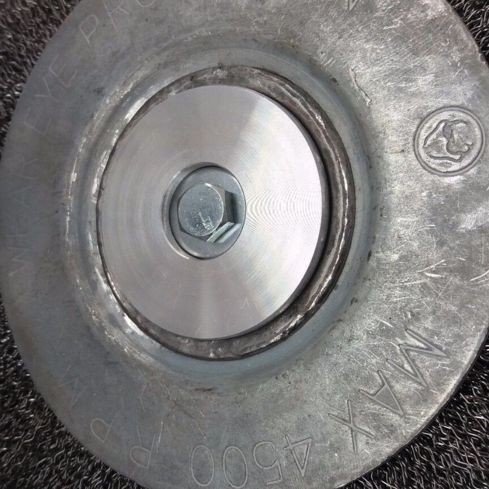 Proven Part Crimped Wire Brush With Hubs Hardware 8 Inch Diamater By 4 Inches For Powerbroom 80297 For PB270 PB3410 T270 T272 T350 T3410