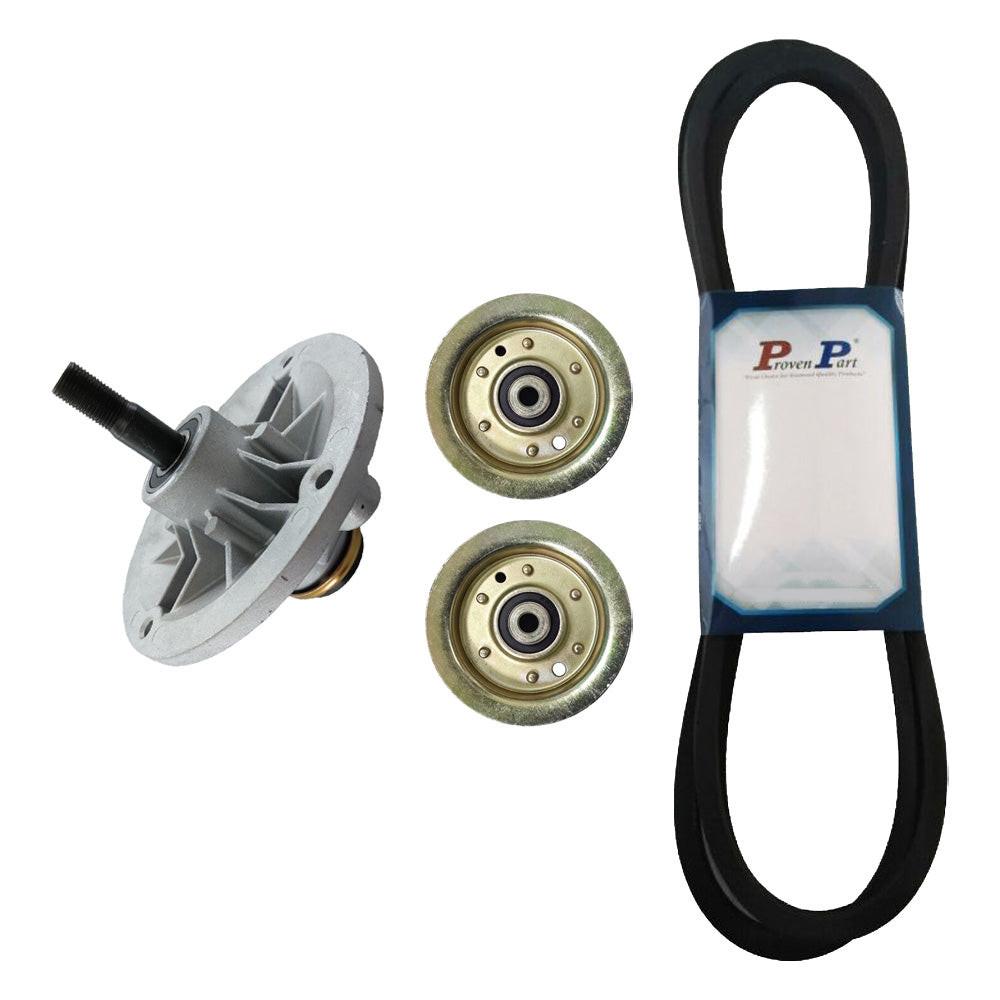 Proven Part Spindle Pulley Belt Kit Fits Toro 38" Model 74432, 106-2175, 110-6892, 07200107, 80-4341