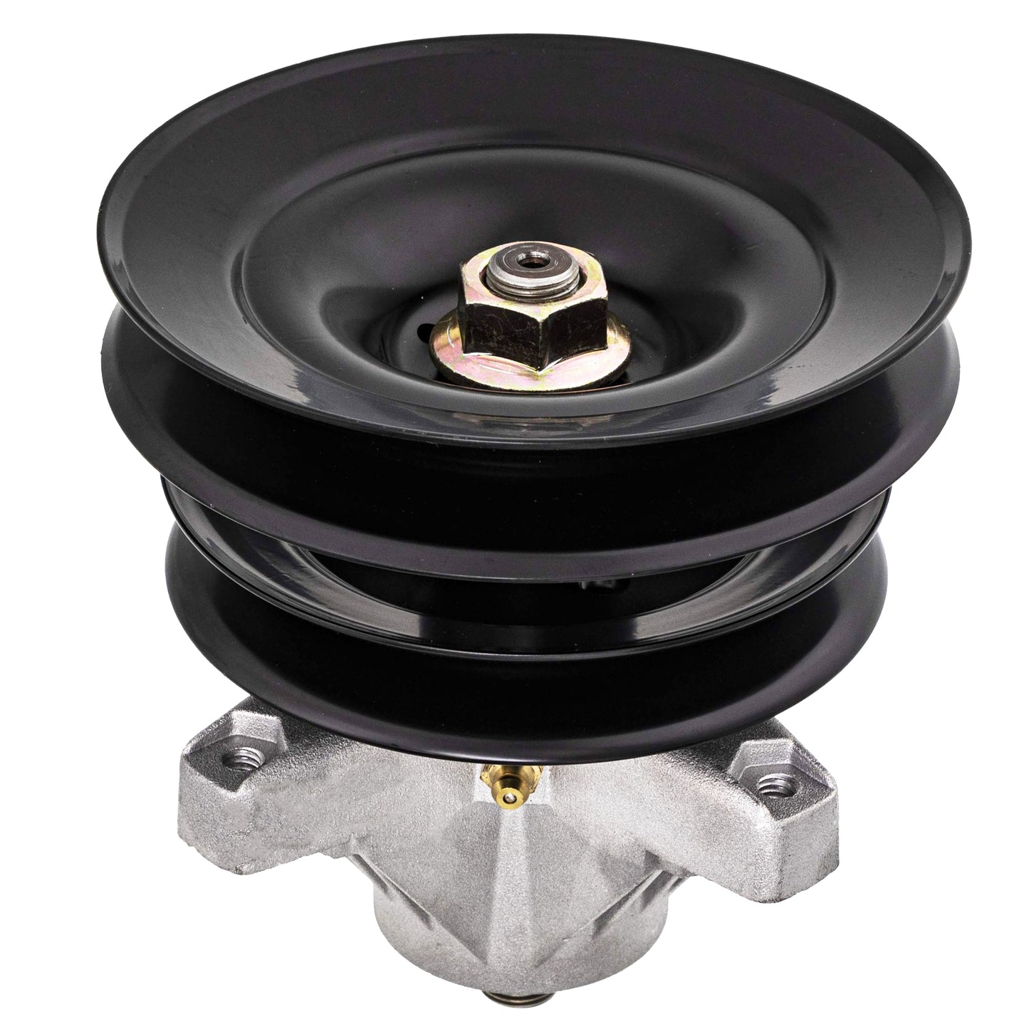(2) Proven Part Spindle Assemblies With Double Pulley Fit MTD 918-0429 618-0429 618-0269