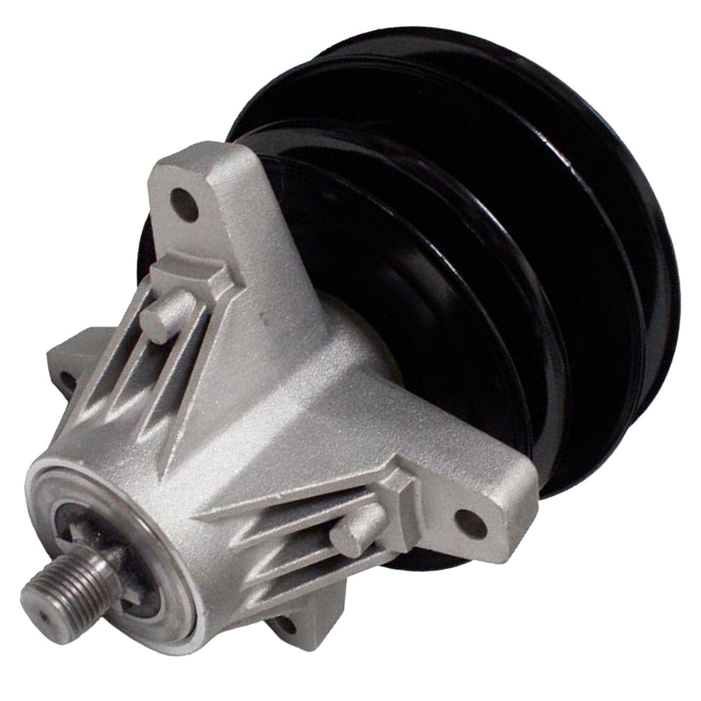(2) Proven Part Spindle Assemblies With Double Pulley Fit MTD 918-0429 618-0429 618-0269