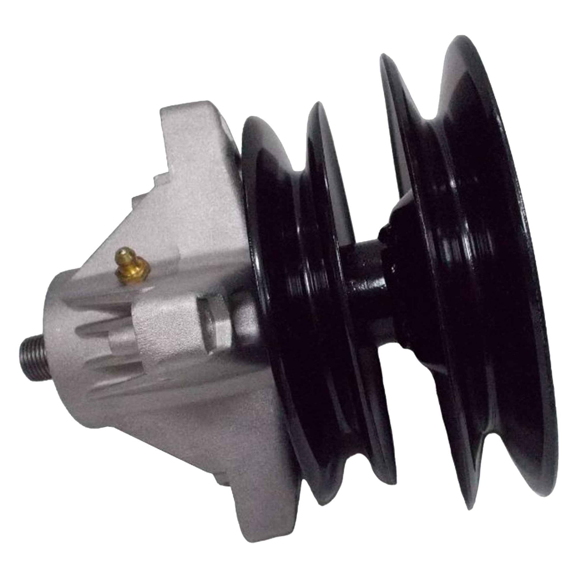 (2) Proven Part Spindle Assemblies With Double Pulley Fit MTD 918-0429 618-0429 618-0269