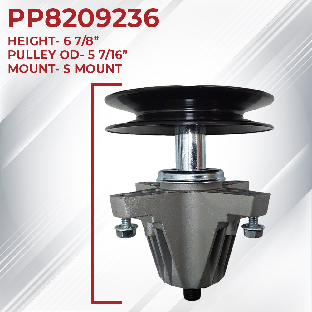 (3) Proven Part Spindle Assembly For Cub Cadet 618-09236, 618P09236 For Troybilt 54XP