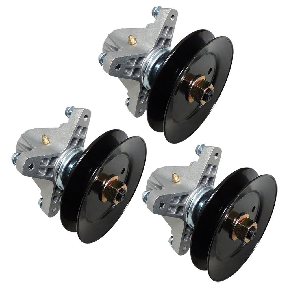 (3) Proven Part Spindle Assemblies For Cub Cadet ZTS1-50 Fab, ZTS2-50 Fab 50" 618P09256