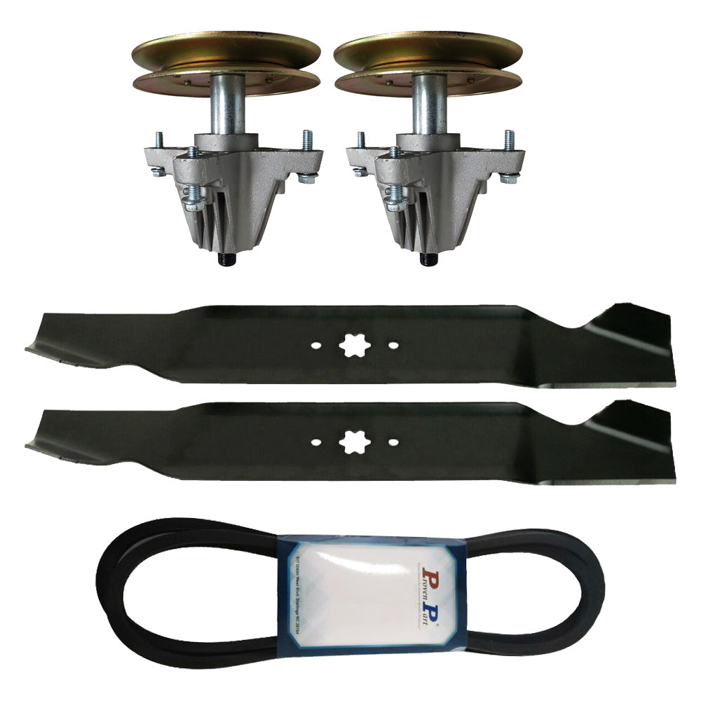Deck Spindle Blade Belt Kit Fits MTD Fits Sears Fits Craftsman T1000 T1200 T1400