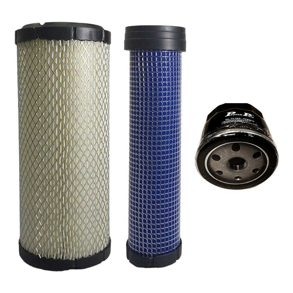 Air Filter and Oil Filter For Kawasaki FX651V FX691V FX730V Fits 11013-7020