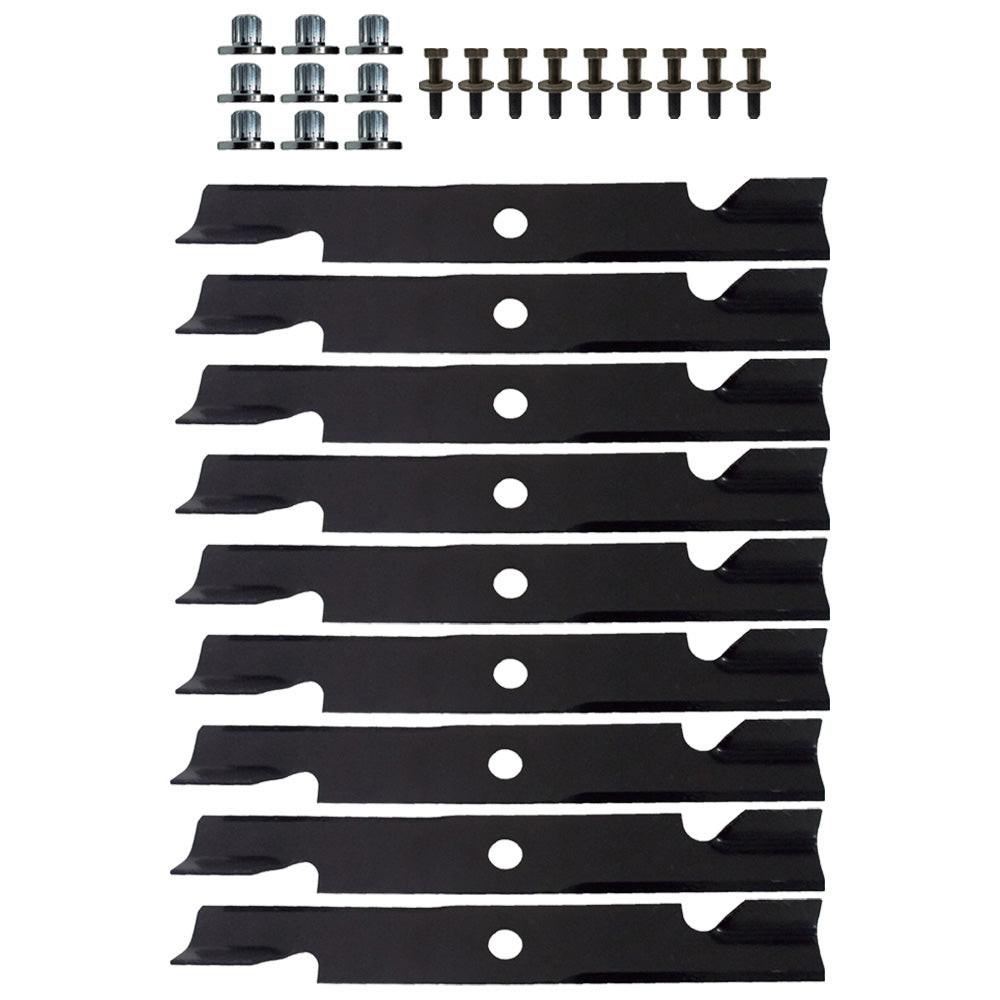 (9) Proven Part Splined Blade Center Bushing and Bolt .094" Center Hole Fits Exmark 103-3037 109-9220 103-6403