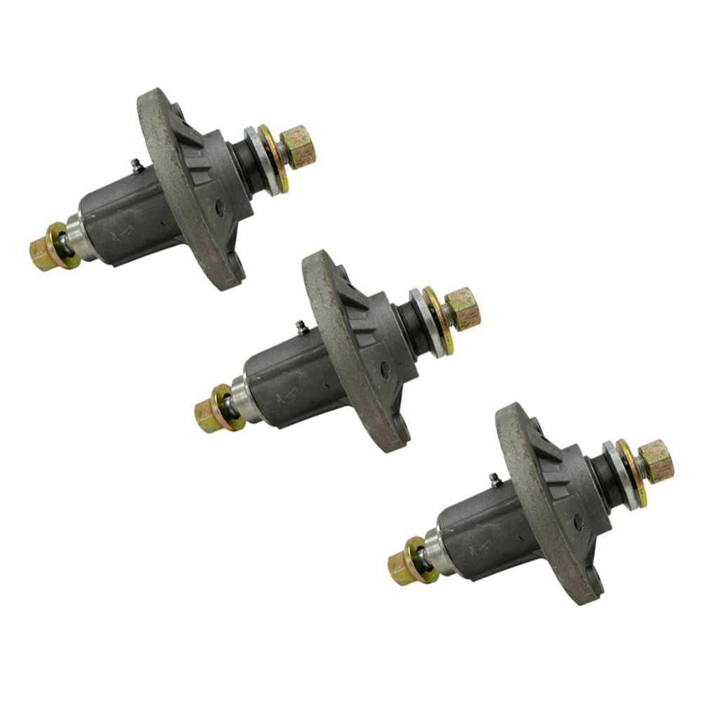 Kit de reconstrucción de cubierta de cortacésped de 48 pulgadas, pieza probada, compatible con poleas de husillos de cuchillas Jd D140 serie 100