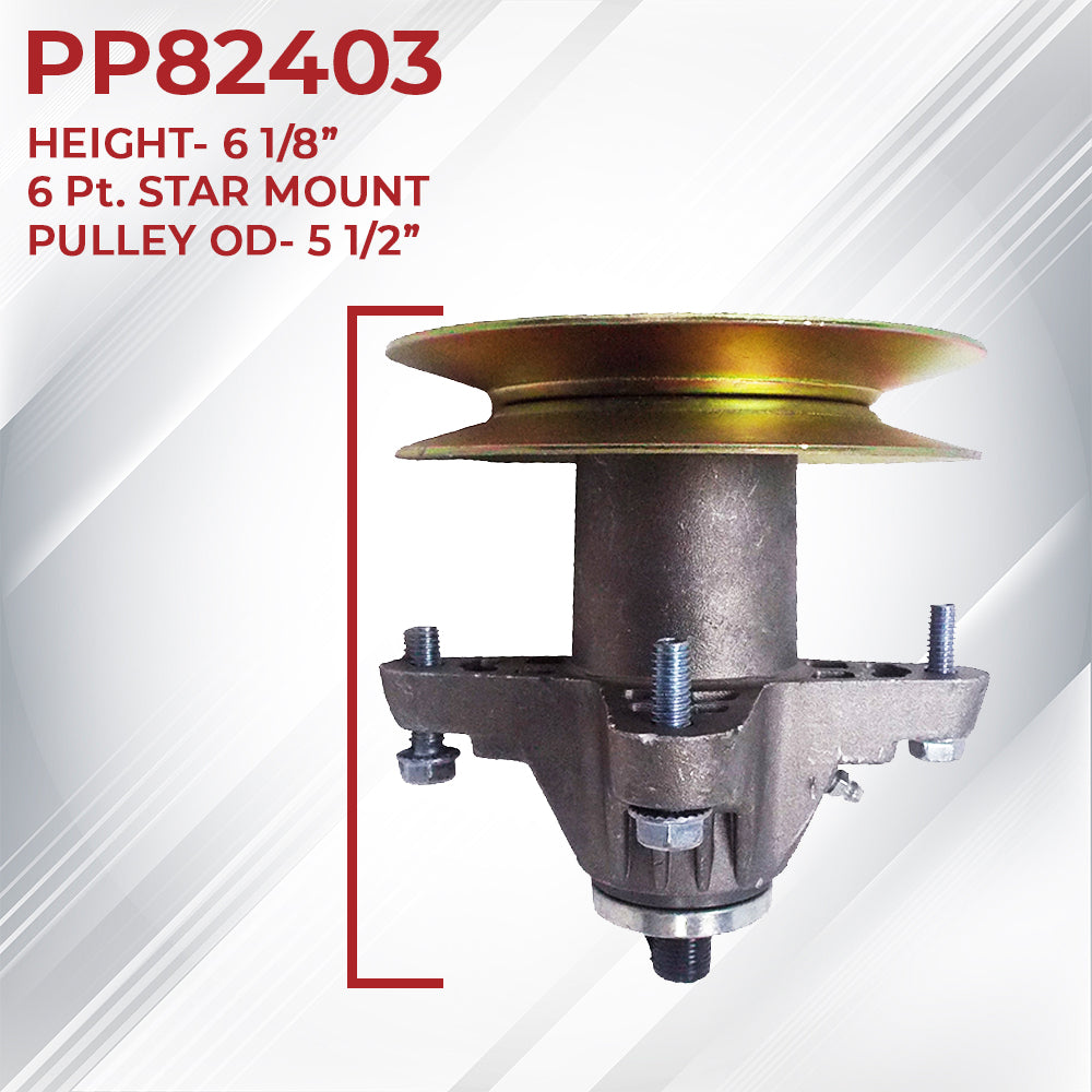 Proven Part Kit For RZT 50 Inch Zero Turn Compatible With Cub Cadet Troy Bilt Fits 618-04126 742-04053A 954-04044 756-04129C Blade Spindle Belt Pulleys