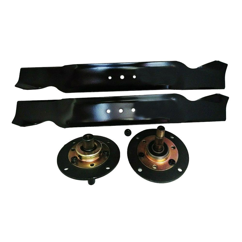 Kit de cuchilla y husillo de pieza probada para 717-0906 753-05319 742-0499 742-0508A 942-0499 942-0508A