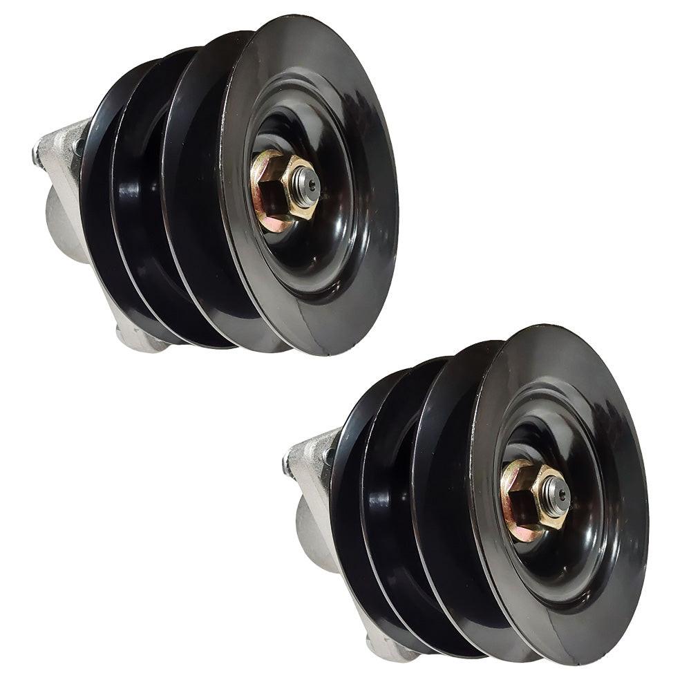 Conjunto de husillo de pieza probada con polea Se adapta a Cub Cadet Se adapta a MTD 918-0241B 918-0431C 8011732