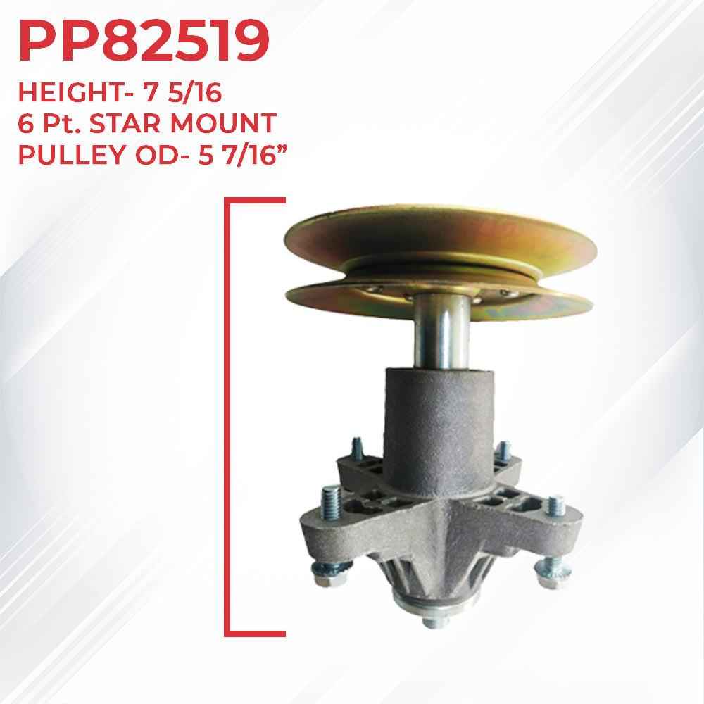 Proven Part Spindle Assembly For MTD Fits 918-0671B, Fits Cub Cadet 618-04608A, 82-519