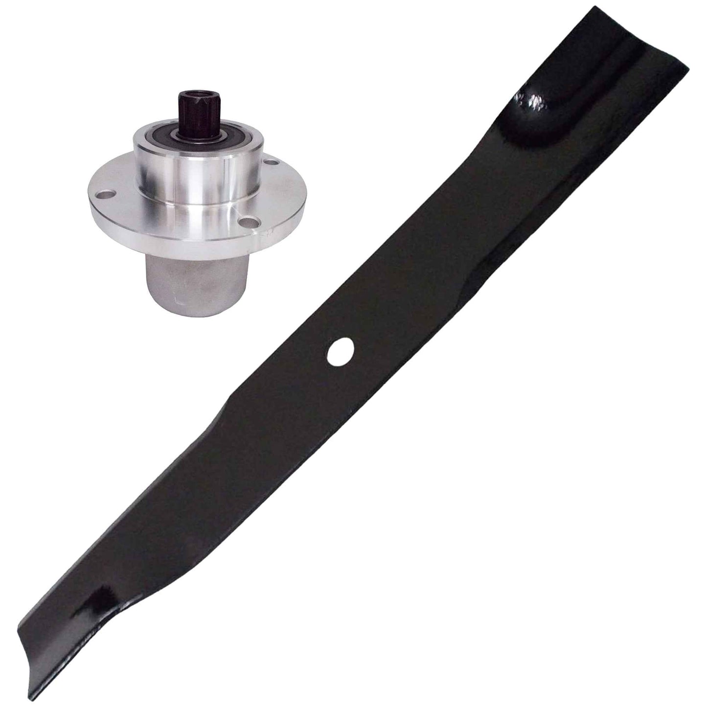 Proven Part 52" Deck Spindle Blade Kit for Hustler Fastrak / Super Mini Z HT / Mini Z