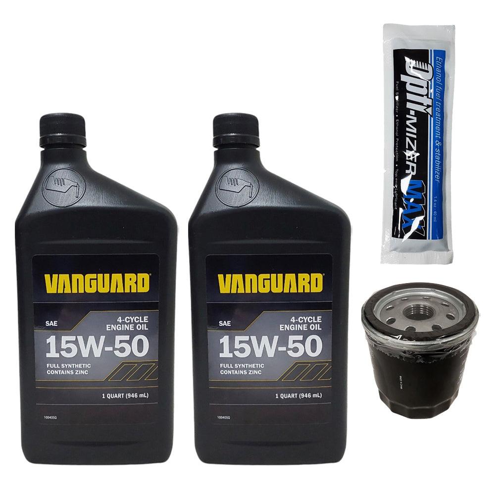 Proven Part Oil Filter Fuel Treatment 2 Quarts 15W50 Oil Fits Briggs 499532
