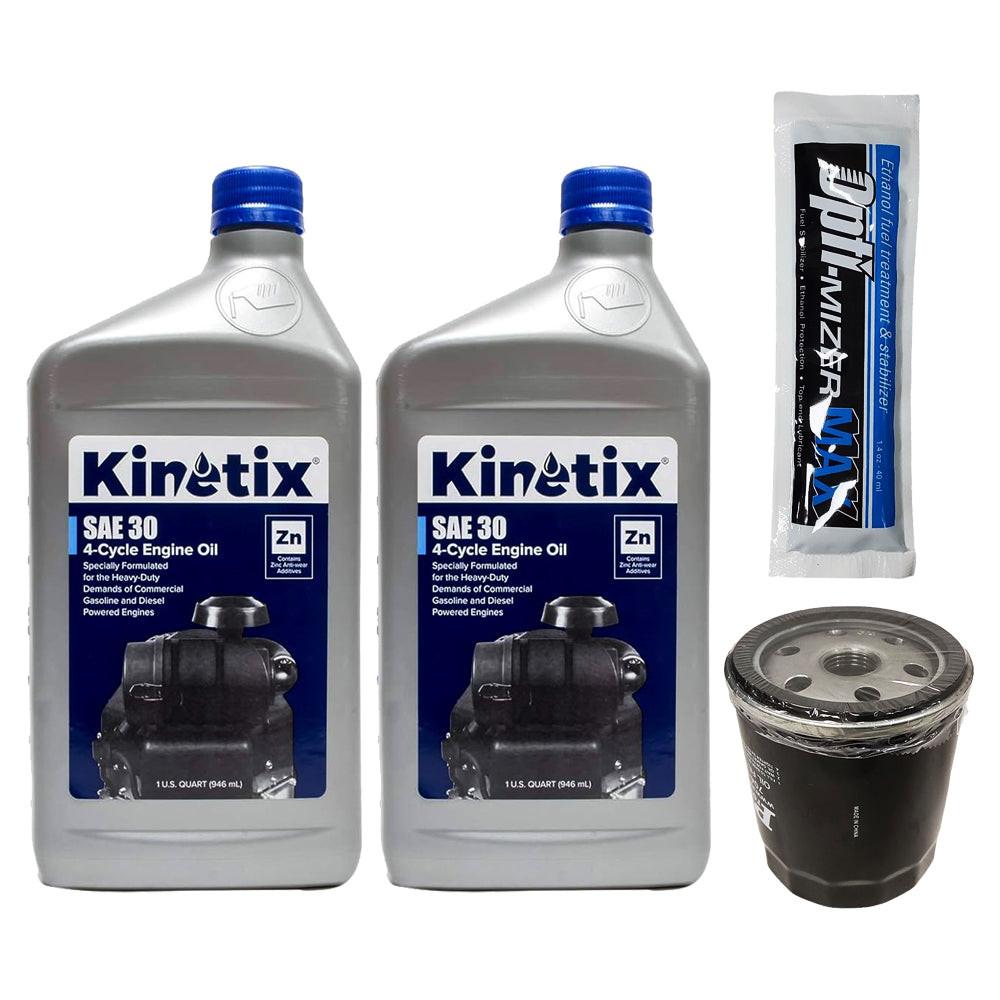 Proven Part Oil Filter Fuel Treatment 2 Quarts 30W Oil Fits Kohler 52-050-02-S, Briggs 491056