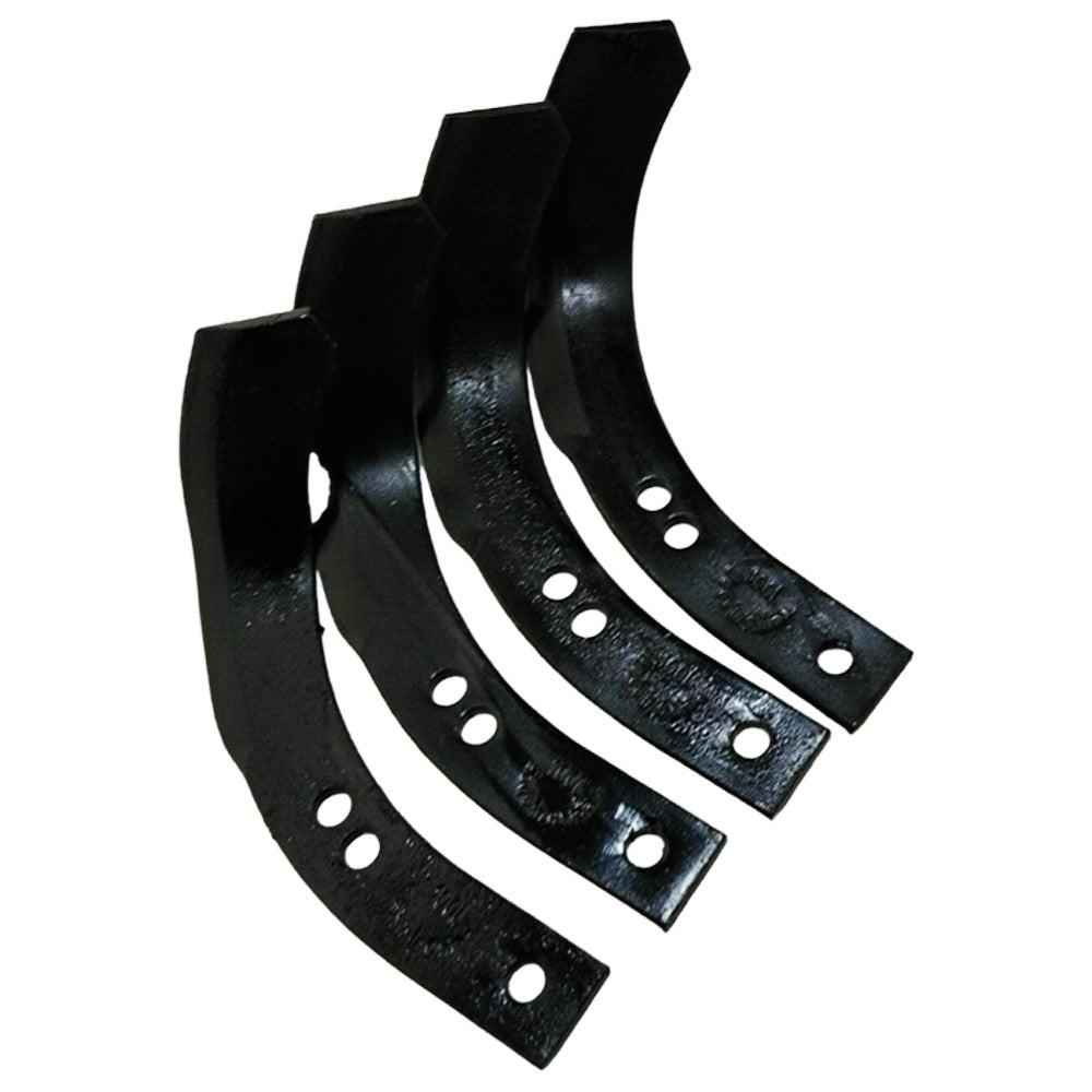 Proven Part Tiller Tine Set 4 Right Hand and 4 Left Hand Tiller Tinestroy Bilt Horse and Poney Hardware Included