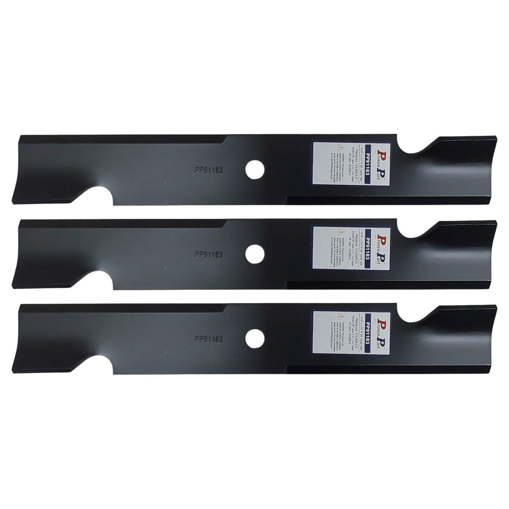 3x Proven Part High Lift Blades 16.25" Fits Exmark 103-6583-S 1-403059 Lazer CT, HP Metro