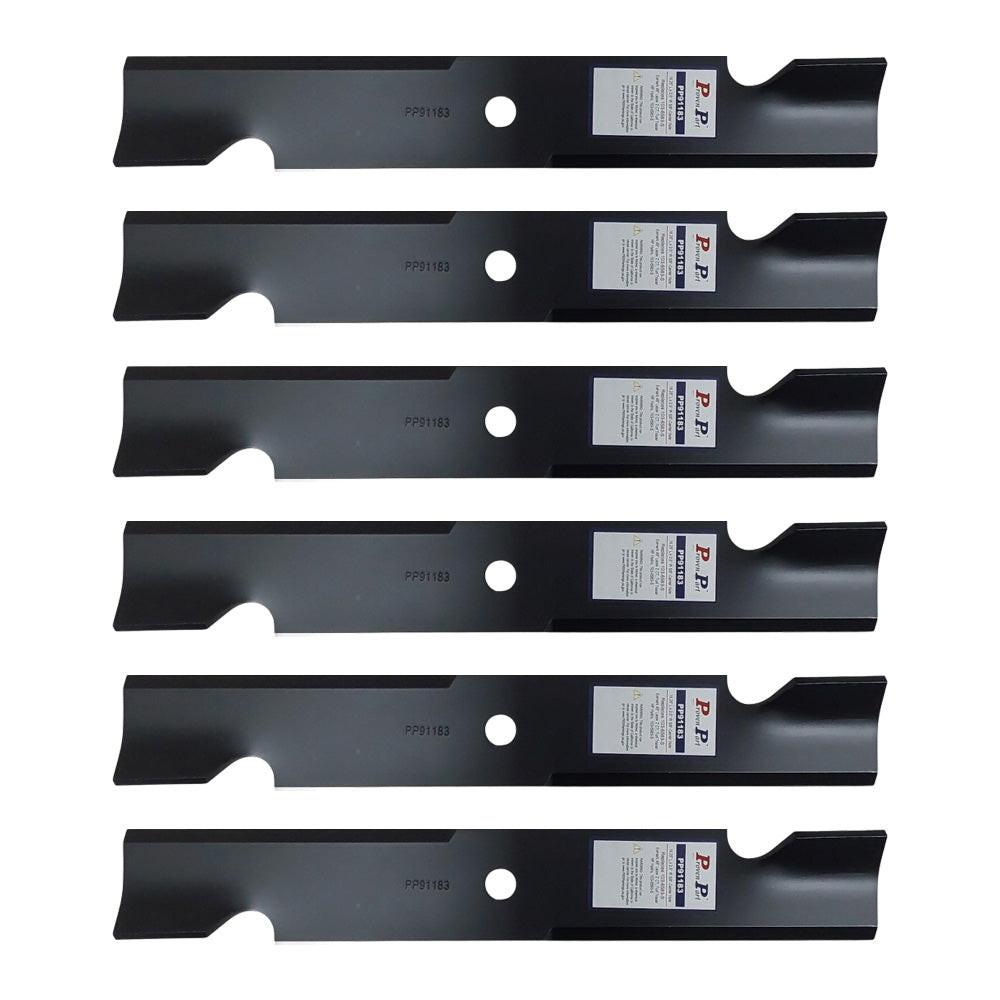 6x Proven Part High Lift Blades 16.25" Fits Exmark 103-6583-S 1-403059 1-403026