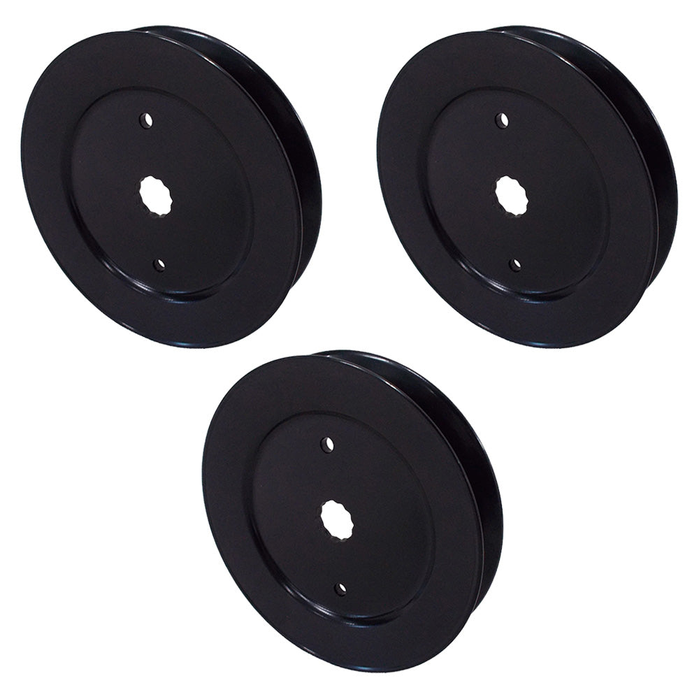 Kit de cortacésped de pieza probada, eje de polea de cuchillas de correa de 46 pulgadas 532144959 532153531 532163819 532143651