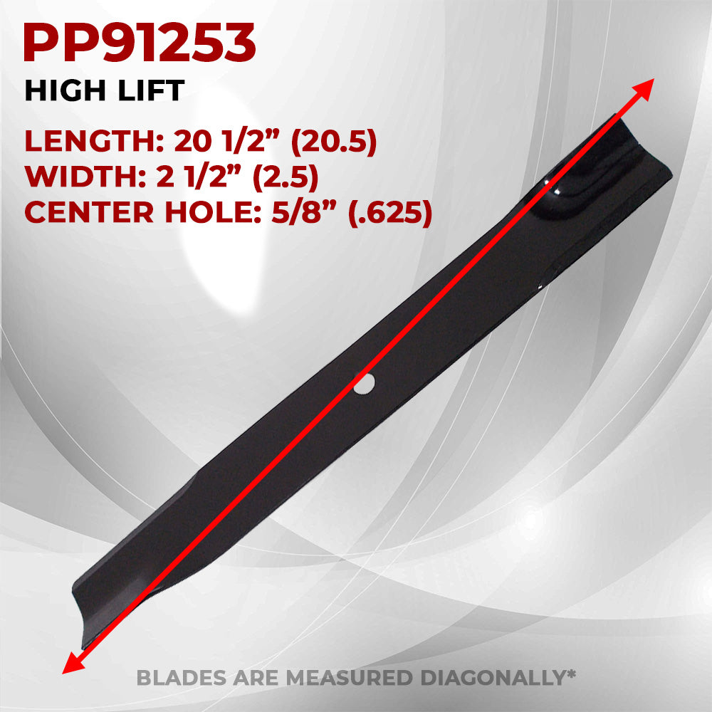 Proven Part High Lift Mower Blade Fits Gravely 08979600