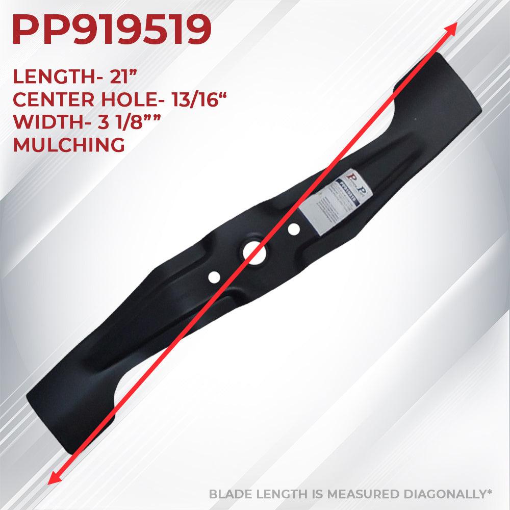 2x Proven Part Lower Mulching Blade for Honda 72511-VL0-S00, HHR216K9