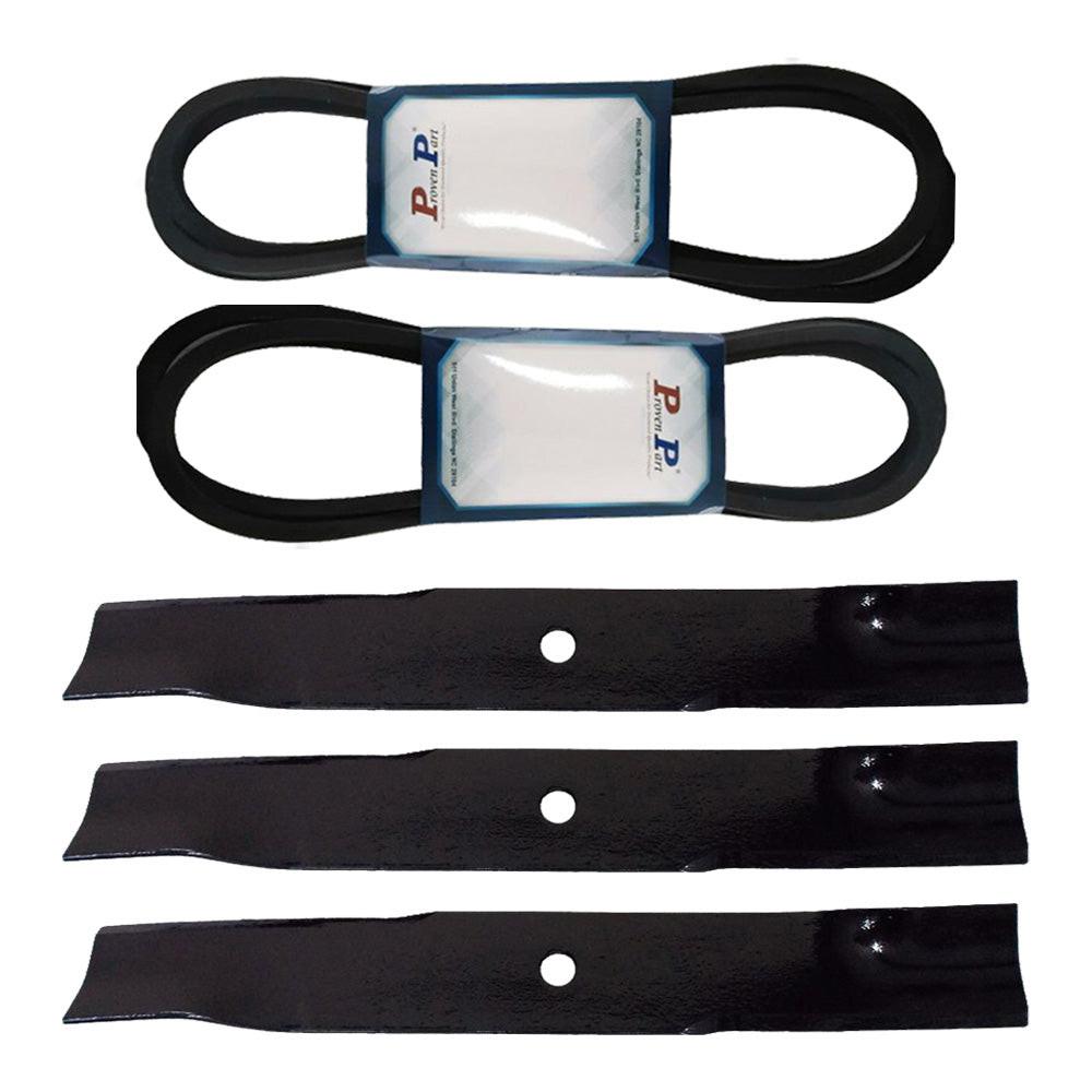 Proven Part Blades Deck Belt Drive Belt Kit Fits 787721, 607400, 791988