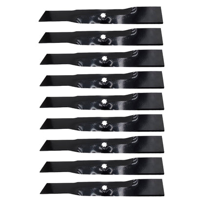 9 cuchillas de cubierta de 54 pulgadas para Craftsman para John Deere GX21380 GY20679 GY20684 GY20686
