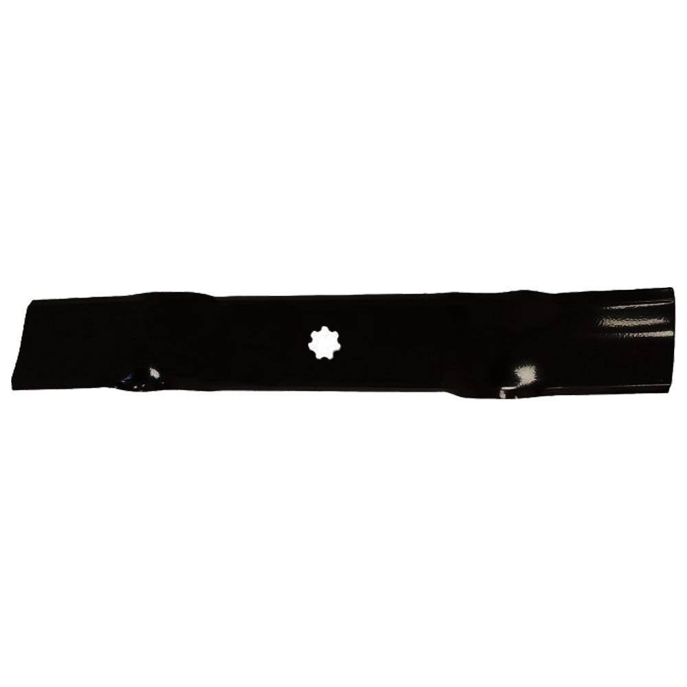 Cuchilla para cortacésped de pieza probada, estrella de 17" y 7 puntos, compatible con Jd 145, 155C, D140, D150, D155