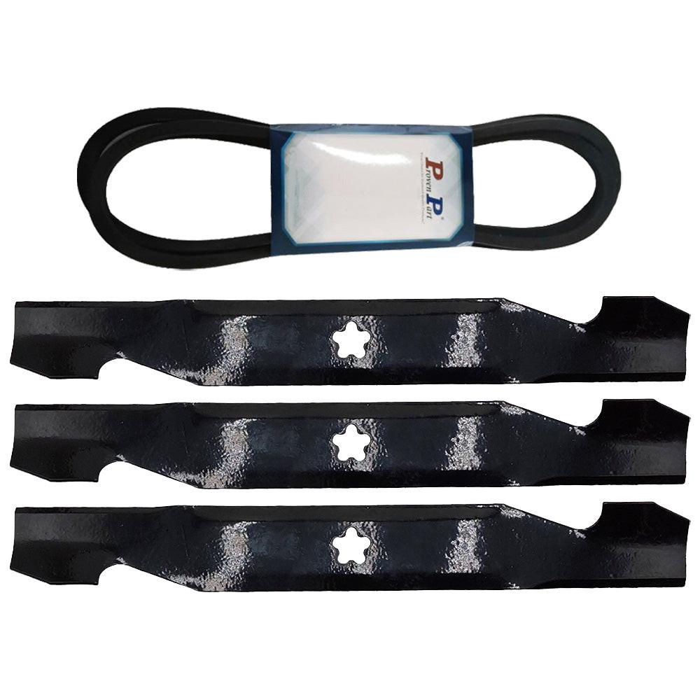 Proven Part Blades and Belt Kit Fits 532137380, 531300766