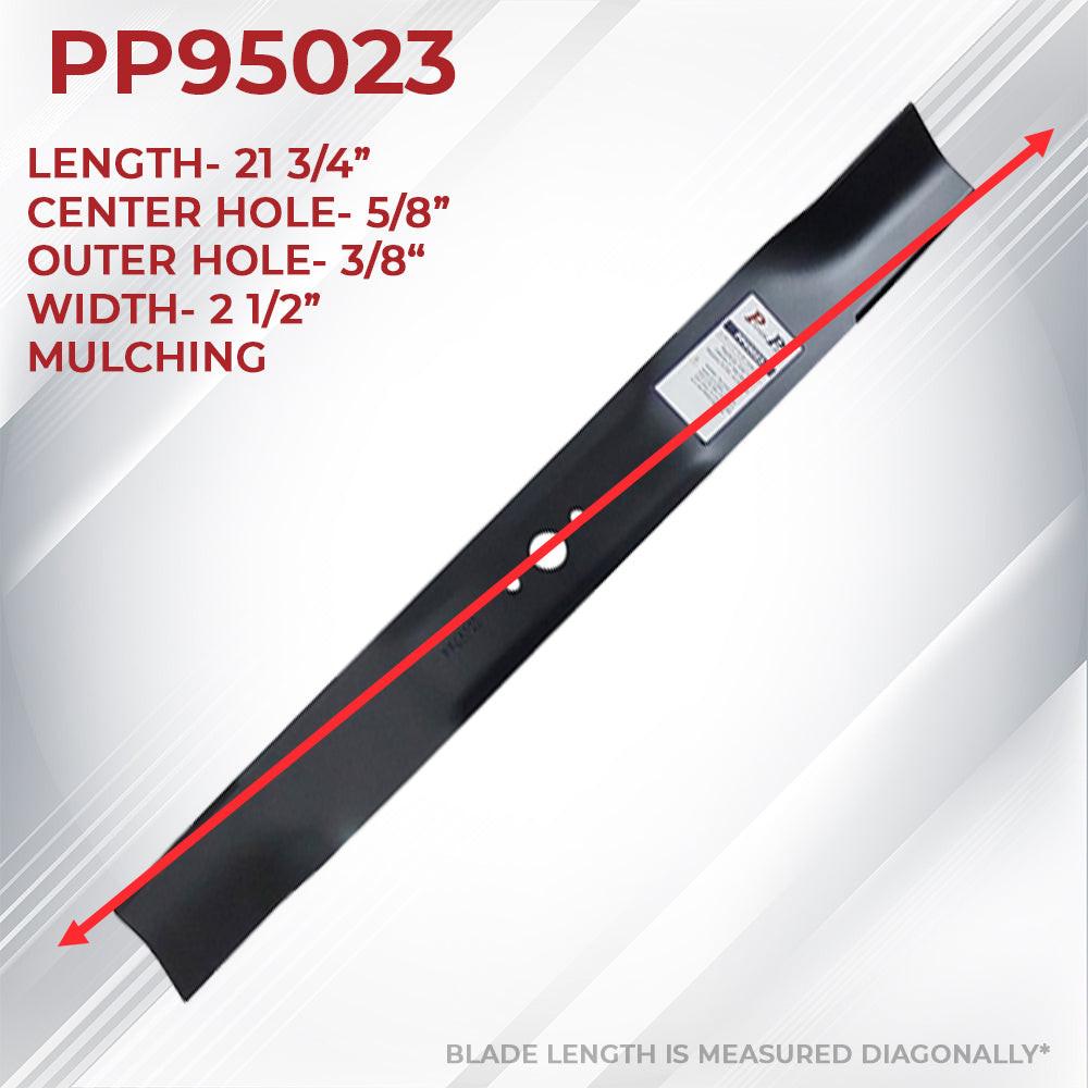 Proven Part 6x Mulching Blade For Craftsman 33365, 917157101, 917192682, 917192682X431